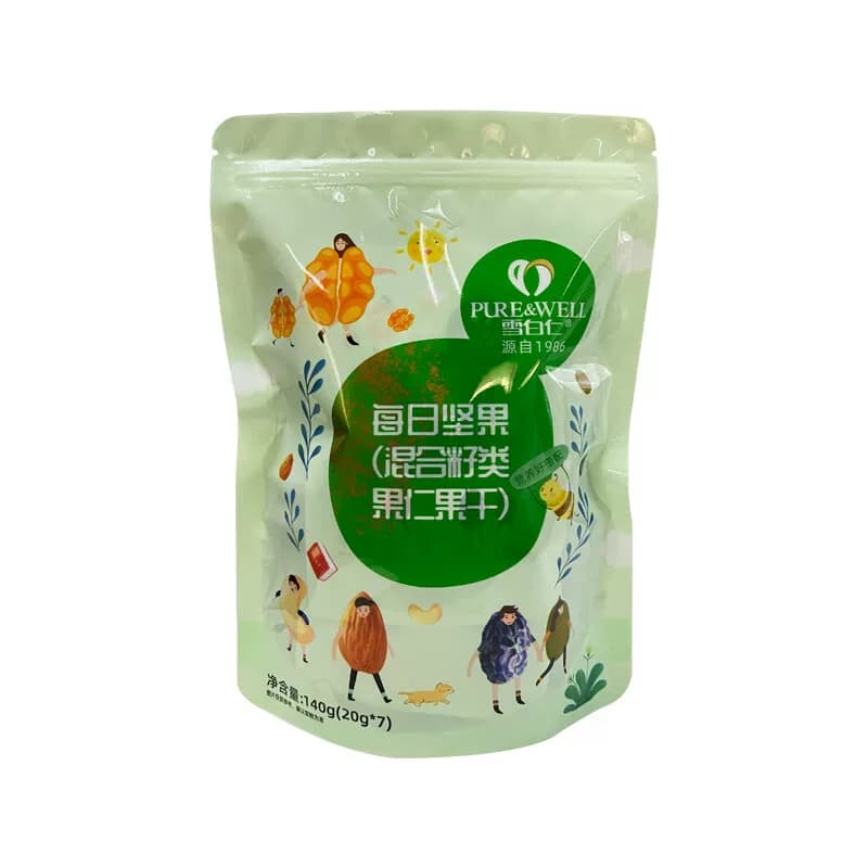 雪白仁 每日坚果 轻盈版 140g 20g/袋*7袋