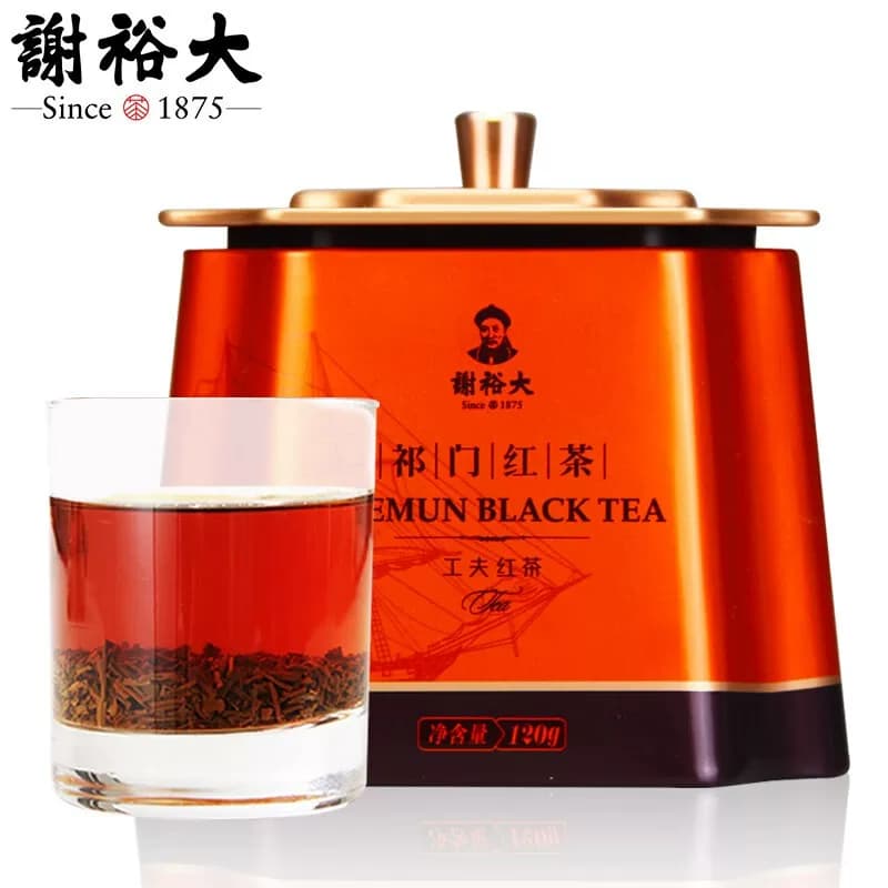 谢裕大 祁门红茶工夫红茶120g/听