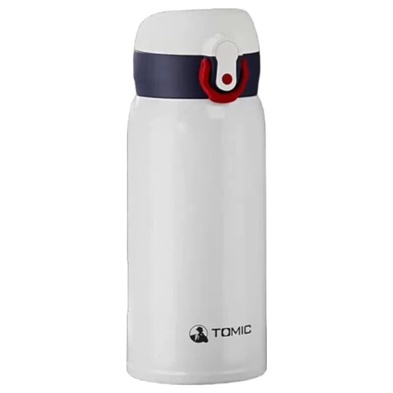 特美刻（TOMIC）弹跳盖保温杯TZD70018 白色 320ml