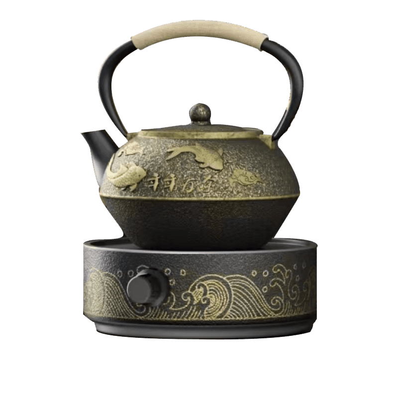 德博莱电陶炉煮茶器套装DBL-DTLZCQ01 容量800m