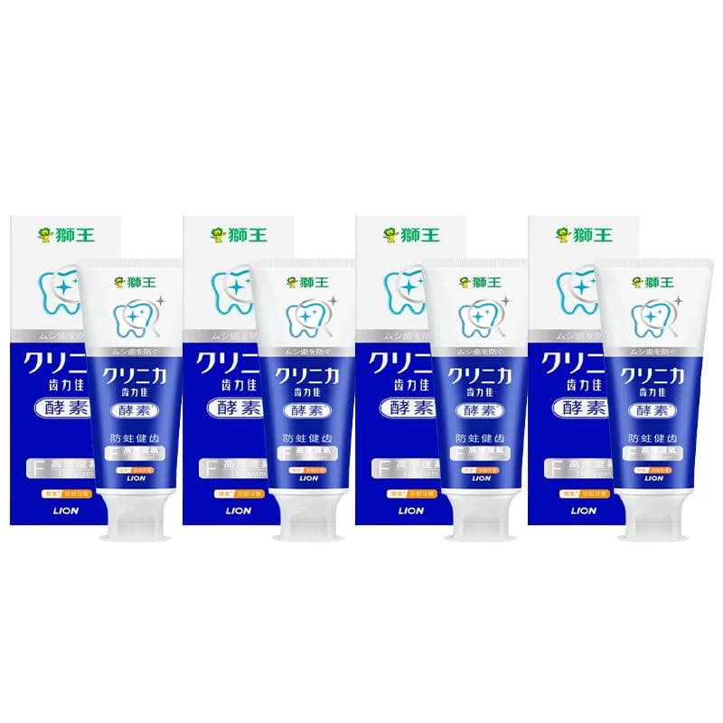 狮王130g齿力佳专研防蛀牙膏（留兰香薄荷香型)*4支