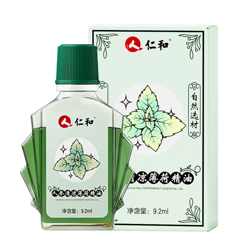 仁和9.2ml人参清凉薄荷精油