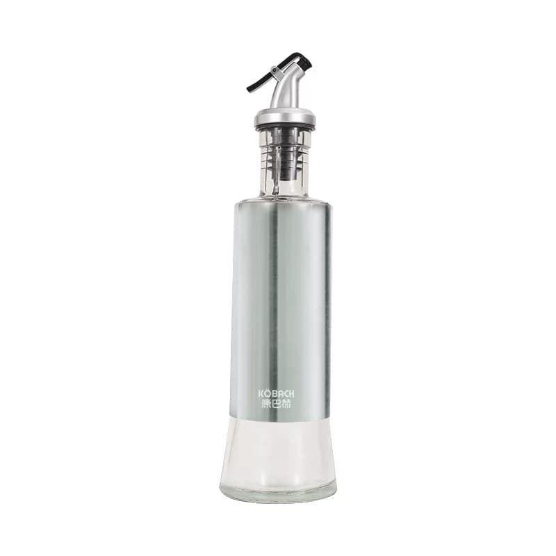 康巴赫按压式玻璃防漏油壶300ml