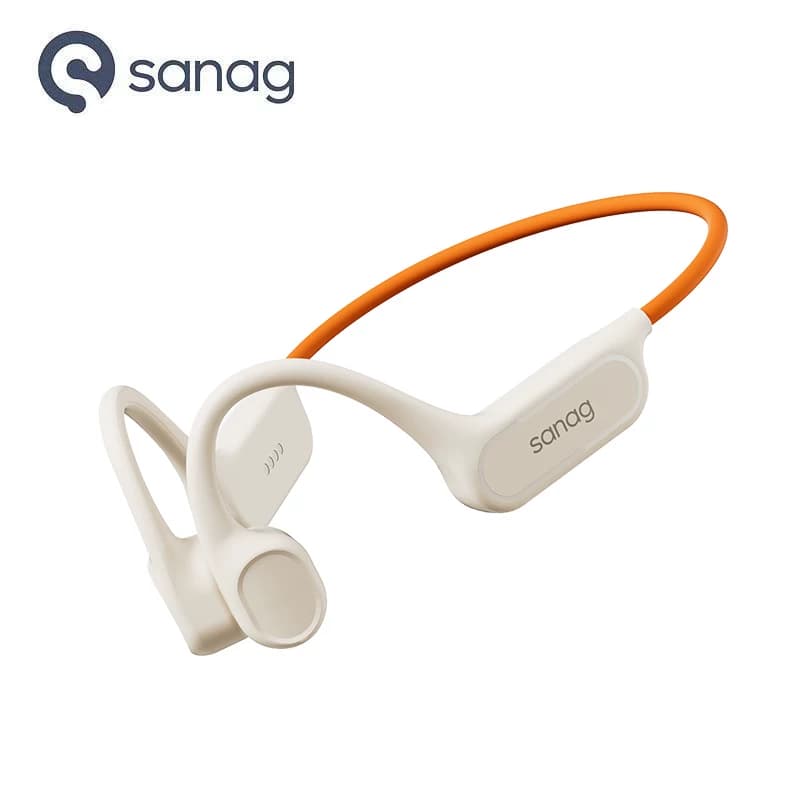 SANAG塞那 骨传导蓝牙耳机 运动游泳耳机B33S.32G沙砾米