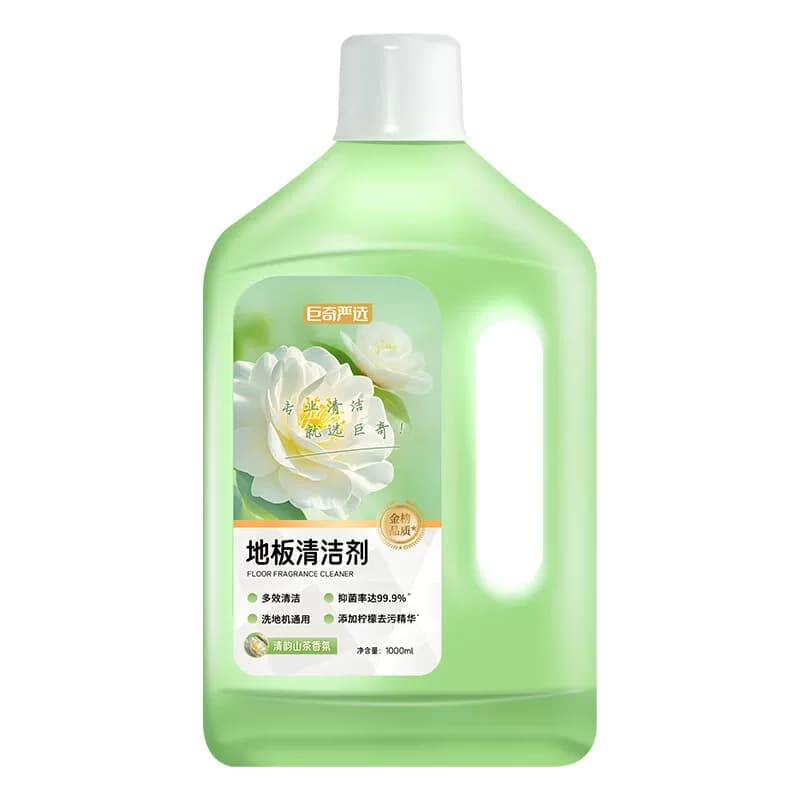 巨奇-地板清洁剂山茶花味1000ml