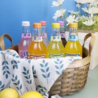 华洋1982汽水桂花混合口味果汁型碳酸饮料358ml*6瓶