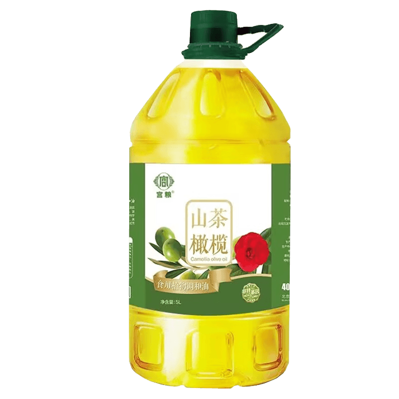 宫粮山茶橄榄调和油5L