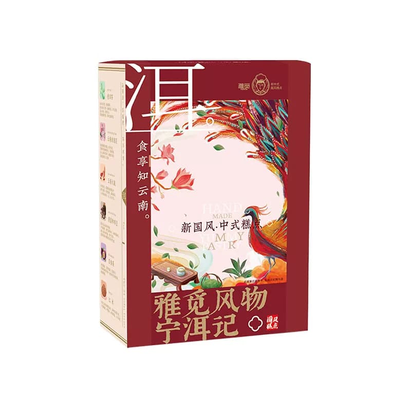 雅觅玫瑰绿豆糕320g（40g*8枚）