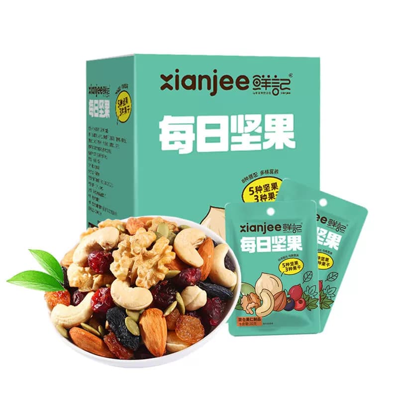 鲜记每日坚果140g（绿色）