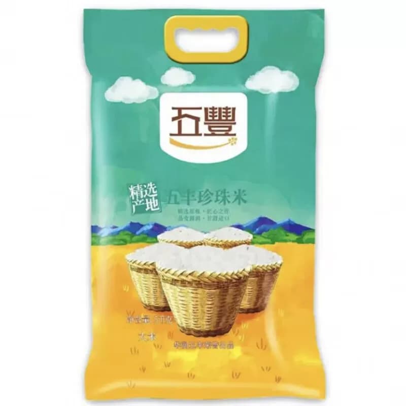 华润五丰 精选产地珍珠米5KG