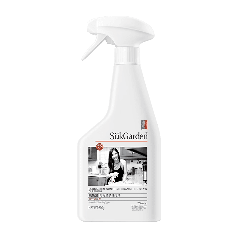 suk garden/蔬果园阳光橘子油污净（强效洁净型）500ml*2