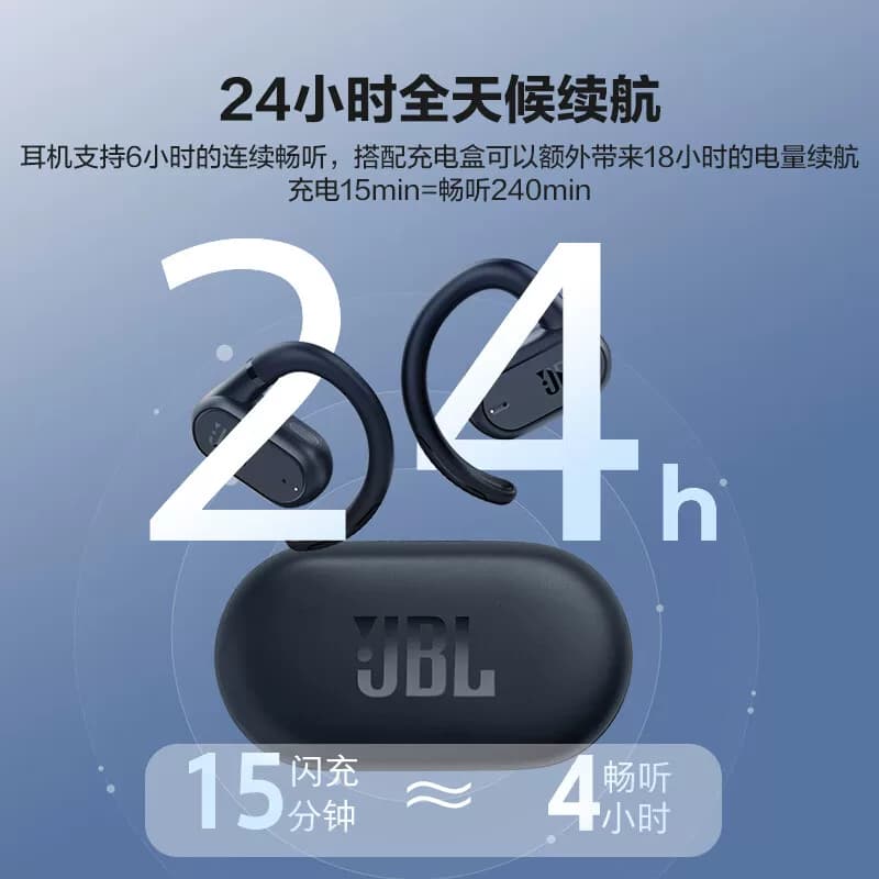 JBL Soundgear sense音悦圈开放式真无线蓝牙耳机,详情图 2
