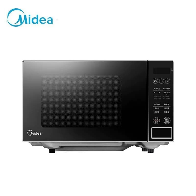 Midea/美的 PM2003家用快捷智能蒸煮转盘加热微波炉