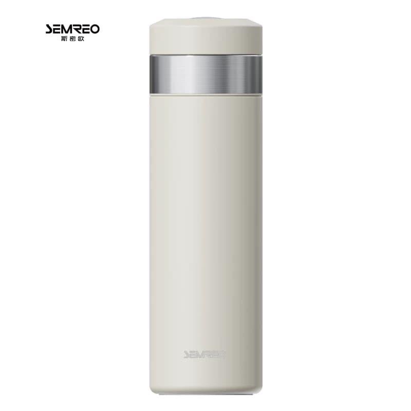 斯密欧 SEMREO星途速开保温杯子MR121-500 白色500ml