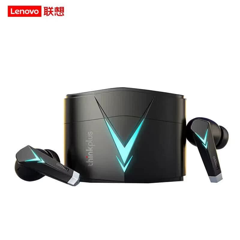 Lenovo/联想 LP6入耳式低延迟电竞耳机降噪长续航蓝牙耳机 黑色