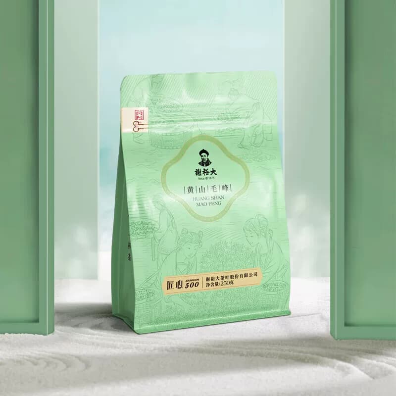 谢裕大 黄山毛峰匠心500绿茶250g/袋 原产地雨前清香春茶茶叶