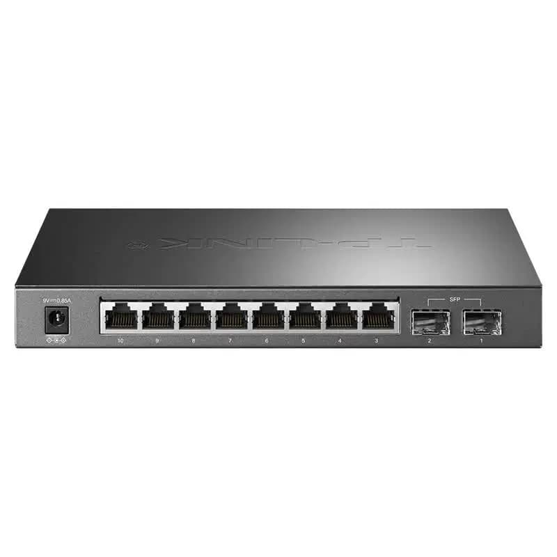 TP-LINK 10口全千兆交换机 Web网管企业级云管理交换机 TL-SG2210