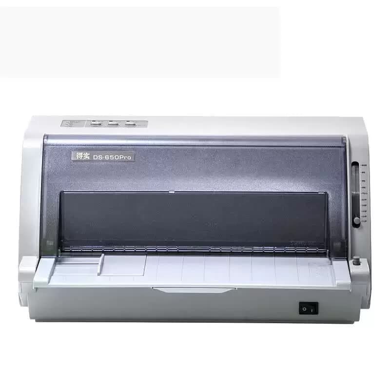 得实 24针82列平推式针式打印机 DS-650PRO
