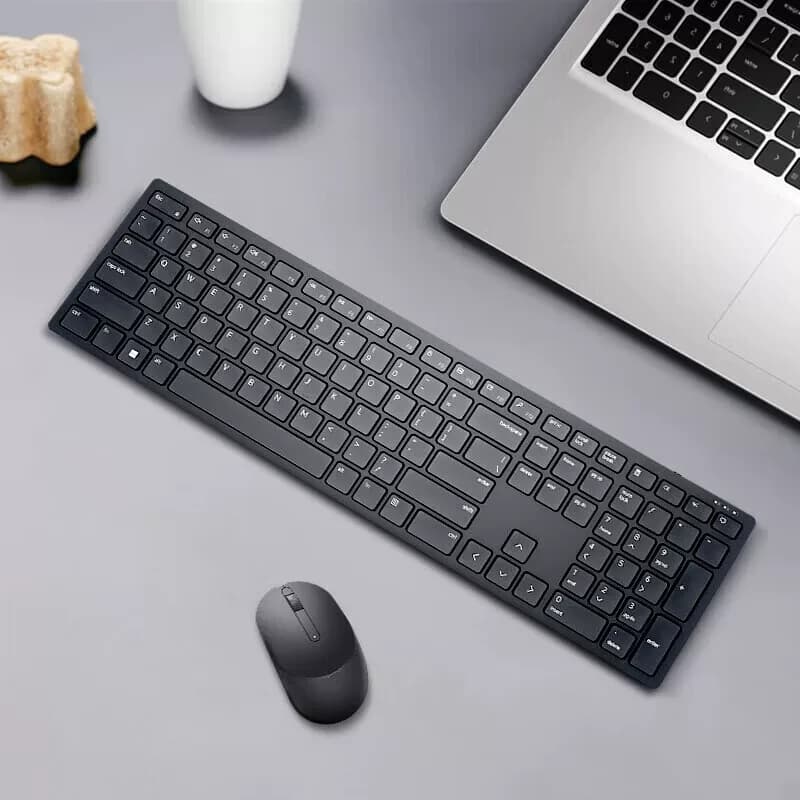 戴尔（DELL）办公家用无线键鼠套装USB外接KM5221W 4000DPI黑色