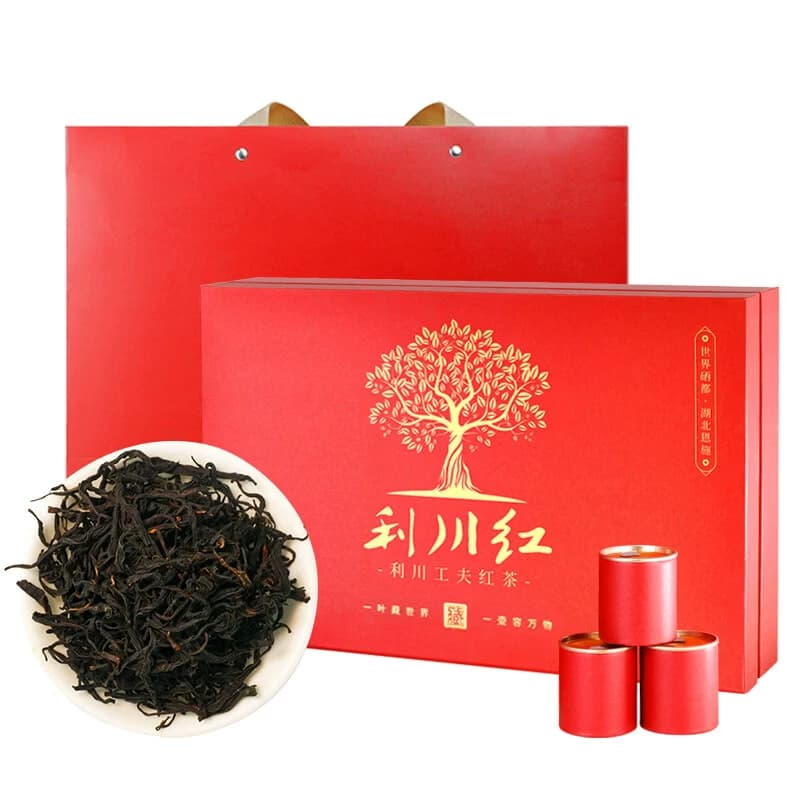 茶马世家®特级利川红吉庆红小罐茶礼盒180g（15g*12罐）