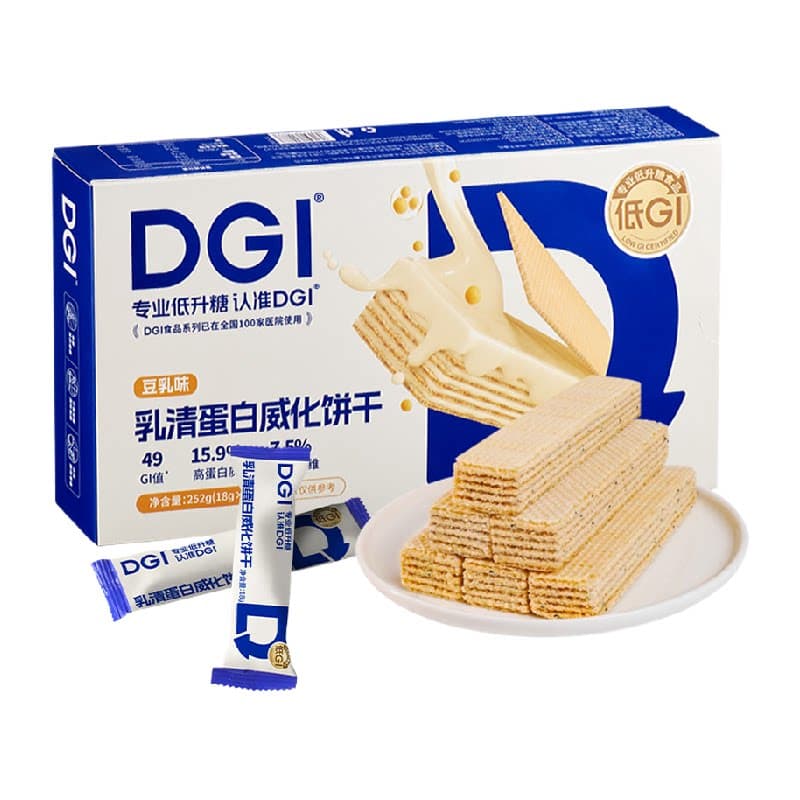 dgi低gi乳清蛋白威化饼干分离乳清蛋白棒孕妇健身小零食独立包装,详情图 2