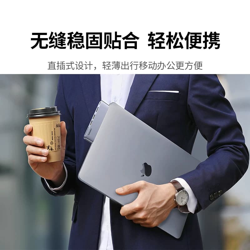 绿联扩展坞适用macbook拓展坞air/pro苹果电脑转接头hdmi配件M4雷电4/3转换器uab接口typec直插mac笔记本iPad,详情图 2