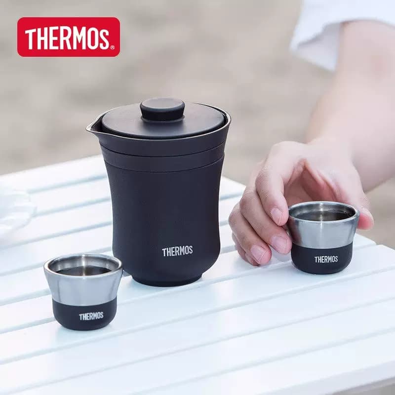 膳魔师旅行茶具便携办公户外保温茶壶茶杯商务礼盒TCMU,详情图 5