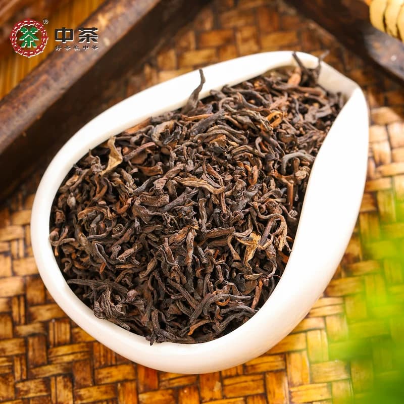 中茶普洱茶Y671熟普散茶罐装 云南普洱茶叶中华老字号