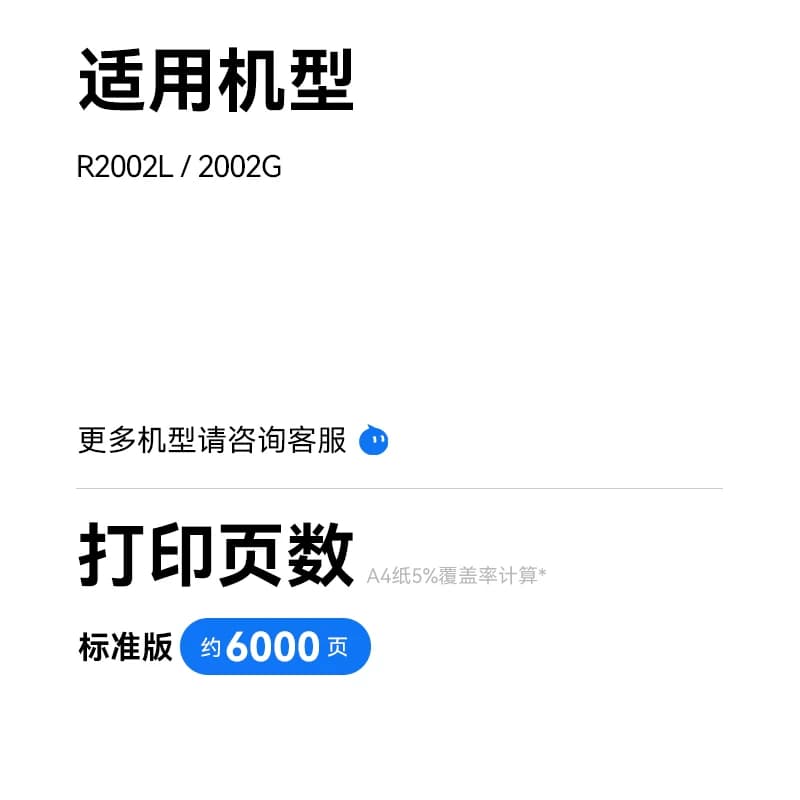 【官方自营】彩格适用佳能NPG-59碳粉 2002g墨粉 g59碳粉iR2002L 2202L 2202DN激光打印机复印机墨粉碳粉,详情图 3