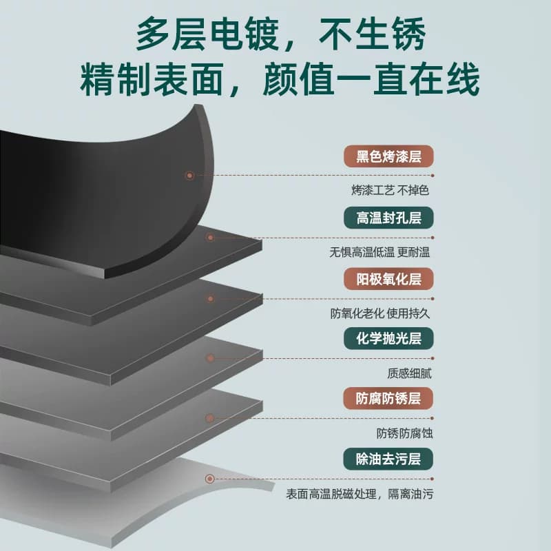 不锈钢挂钩强力粘胶免打孔卫生间挂衣架壁挂墙上粘钩浴室【企采】,详情图 3