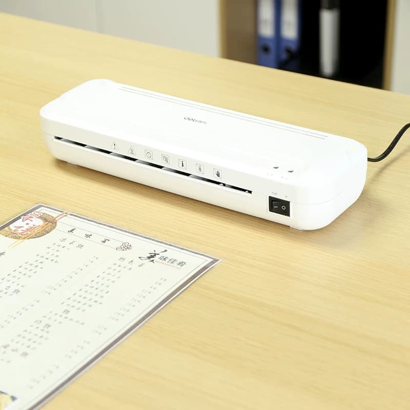 得力照片塑封机办公家用a4压膜机相片过胶机迷你照片过塑机3寸5寸6寸7/8寸文件塑膜机热裱覆膜小型商用33939,详情图 5