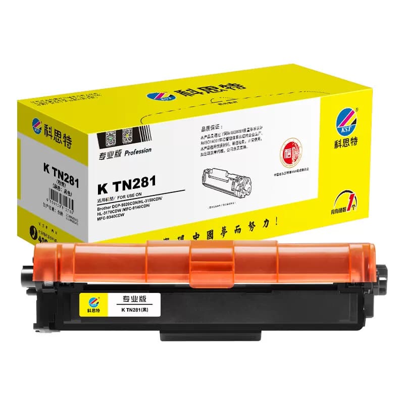 科思特 TN281BK 专业版打印量约2500页粉盒 1 只/支黑色