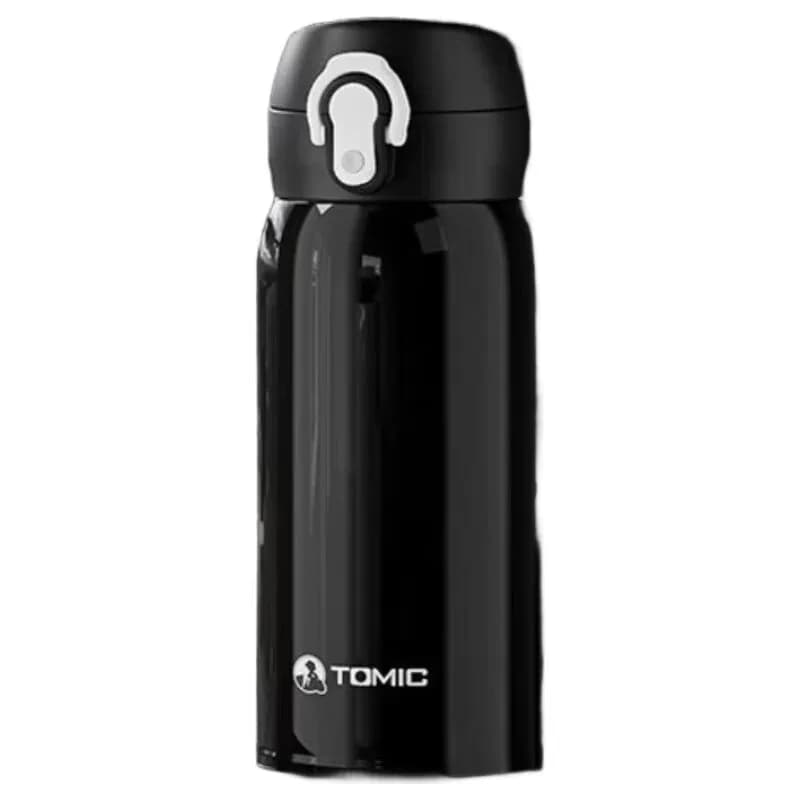 特美刻(TOMIC)弹跳盖保温杯TZD70018 黑色 320ml