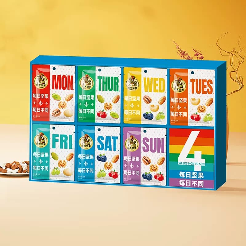 【如水】每日坚果每日不同（4周装）560g