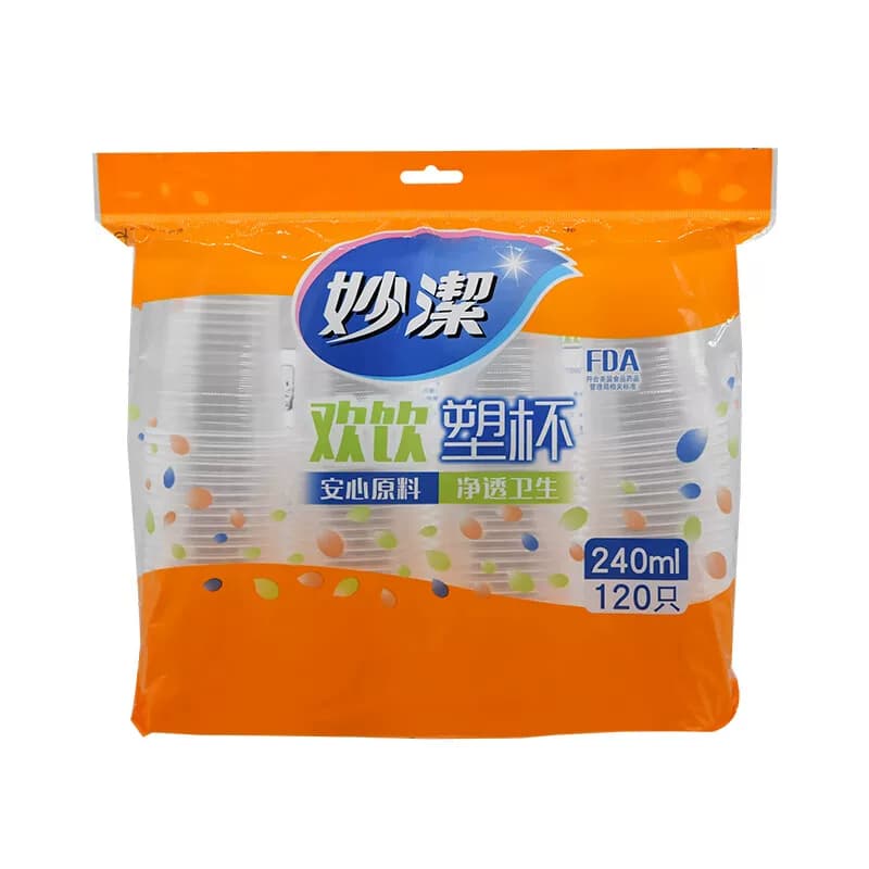 妙洁MDPC120(DT) COOL酷杯240ml 120只装