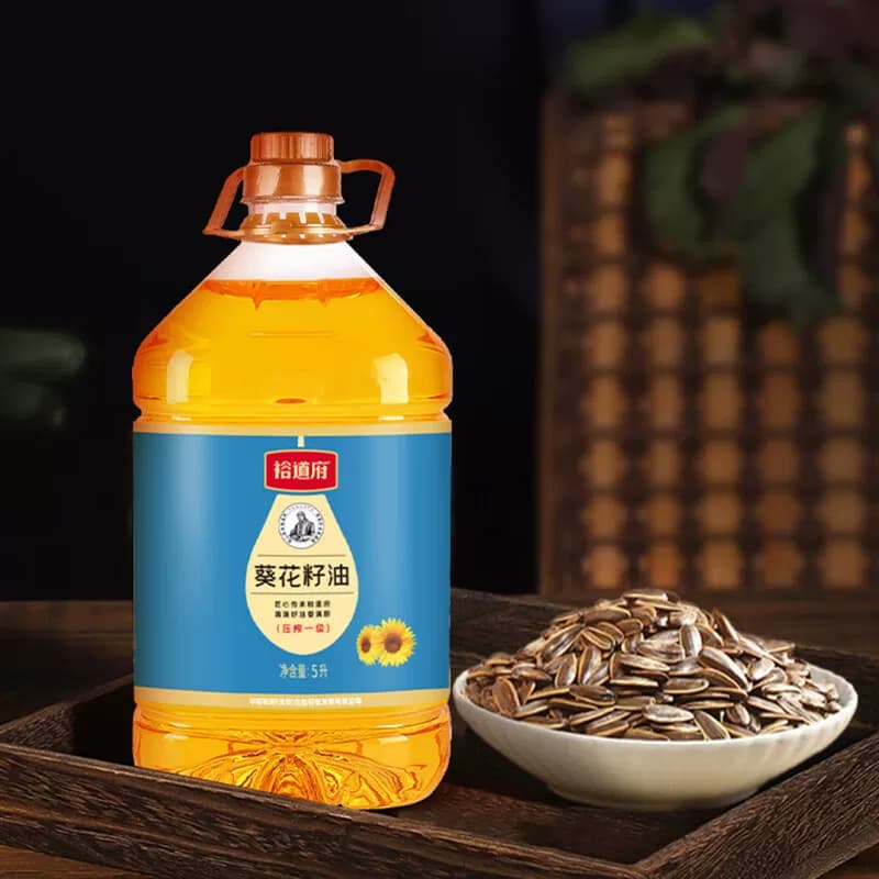 裕道府 葵花油 （压榨一级） 5L*1桶