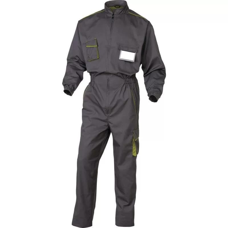 代尔塔 405411 马克6系列轻便耐磨焊接连体工作服灰色 M 1件