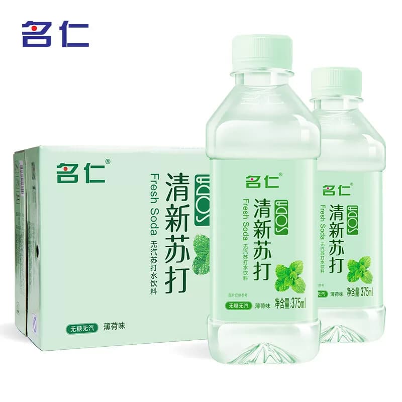 名仁 清新苏打水饮料 375ML*24
