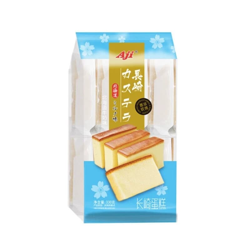 Aji长崎蛋糕（北海道牛奶味）330g