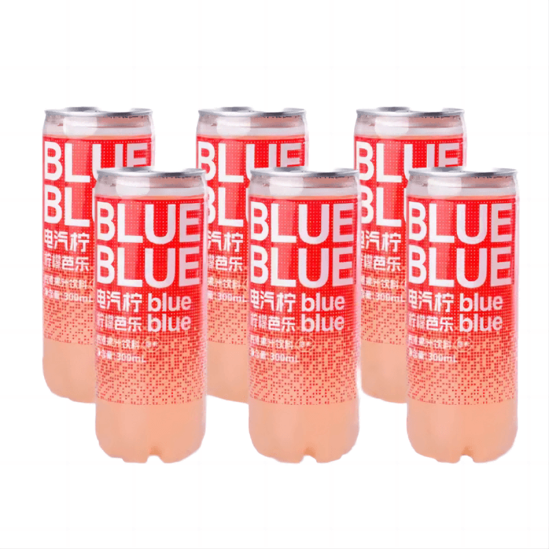 柠檬共和国芭乐气泡果汁饮料料 300ml*6瓶