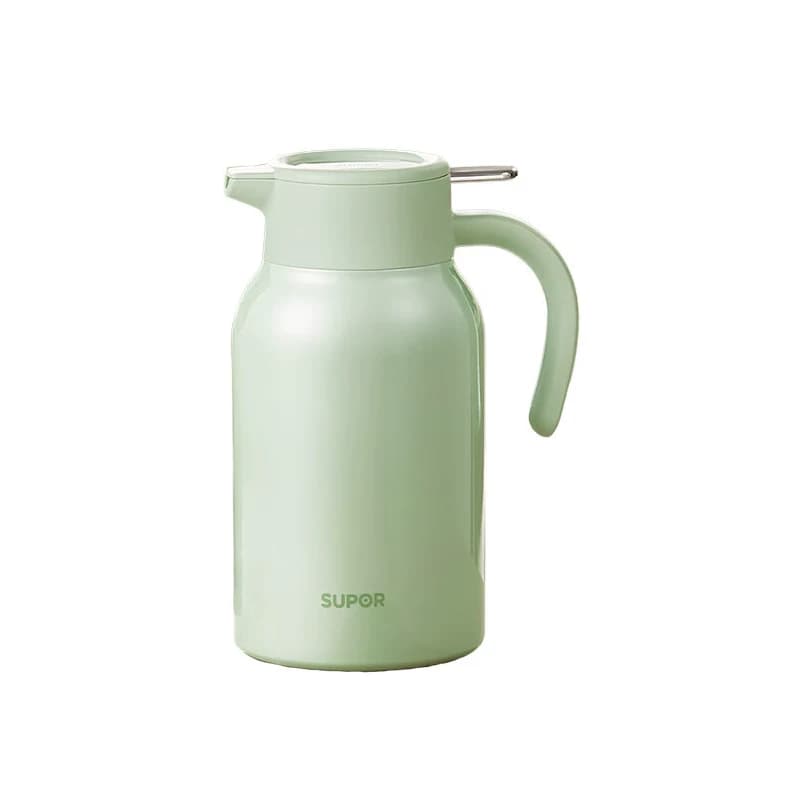 苏泊尔（SUPOR）保温壶316L不锈钢保温瓶 浅杉绿2L KCV20EN50