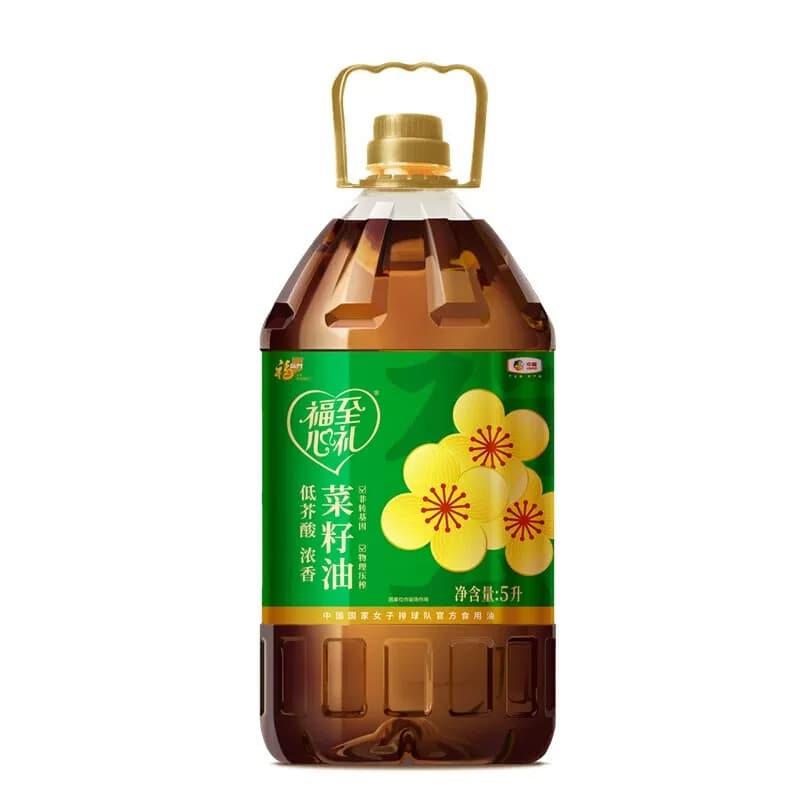 中粮福临门福至心礼菜籽油5L