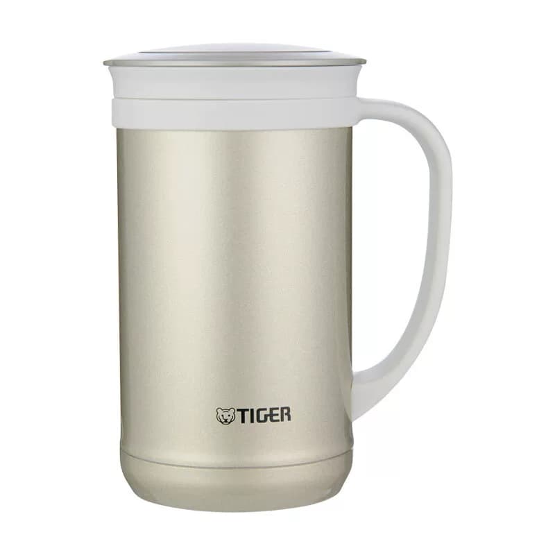 虎牌（TIGER）保温杯茶滤网不锈钢办公杯CWM-A050香槟色500ml