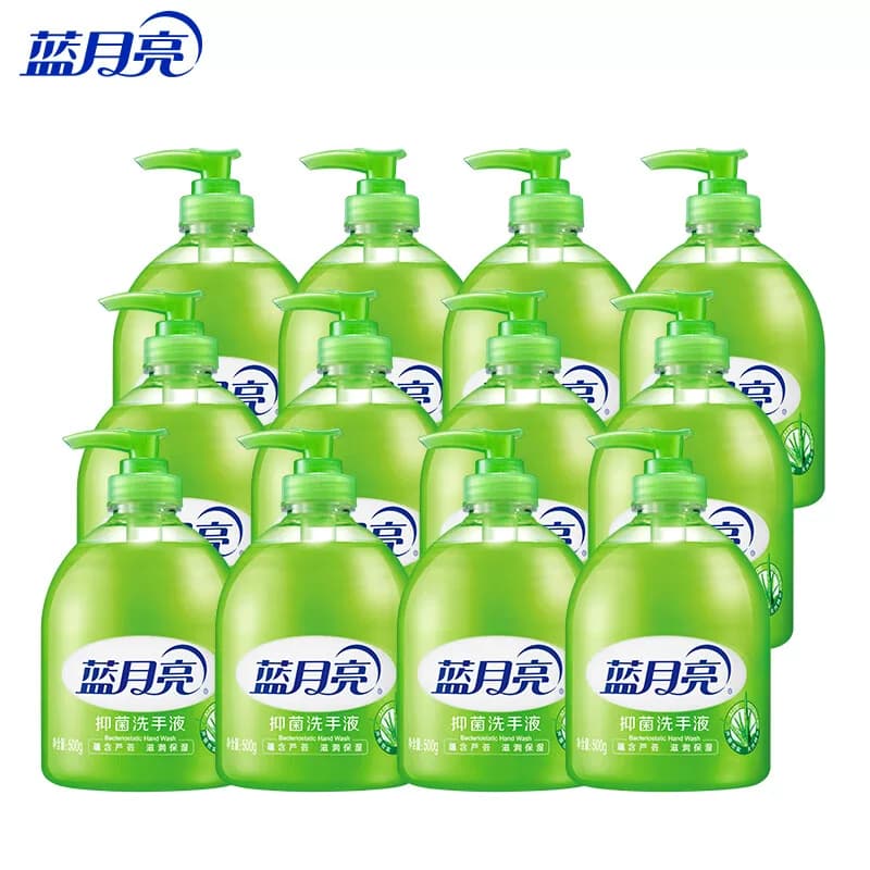 蓝月亮芦荟抑菌洗手液500g×12 整箱装