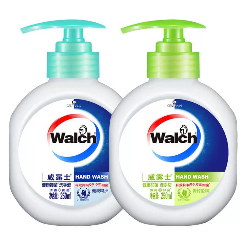 威露士健康抑菌洗手液250ml*2（健康呵护+青柠盈润）