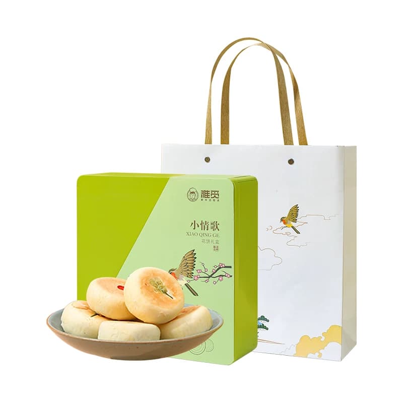 雅觅“小情歌” 花饼礼盒630g