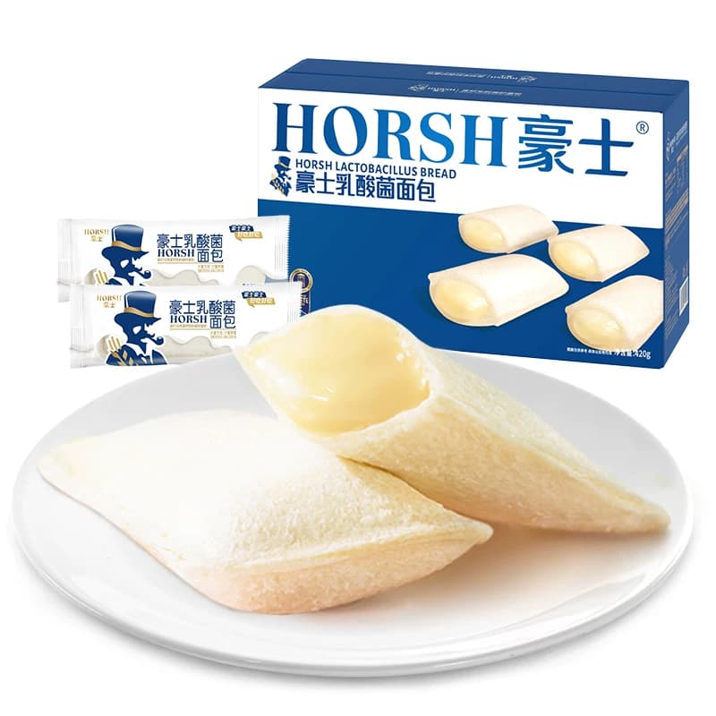豪士 乳酸菌小口袋420g*2箱 面包下午茶