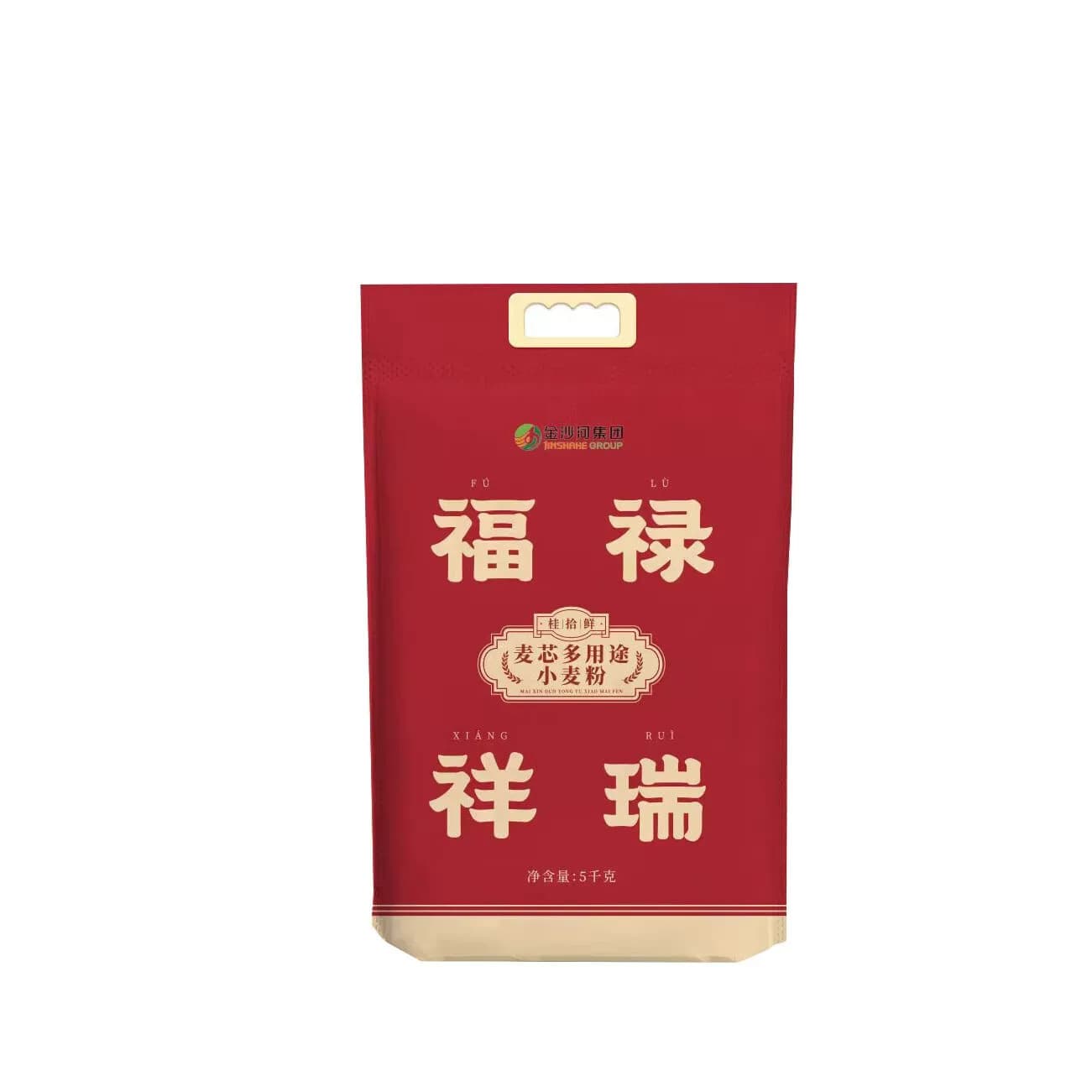 金沙河麦芯多用途小麦粉(塑包)(桂拾鲜)5KG