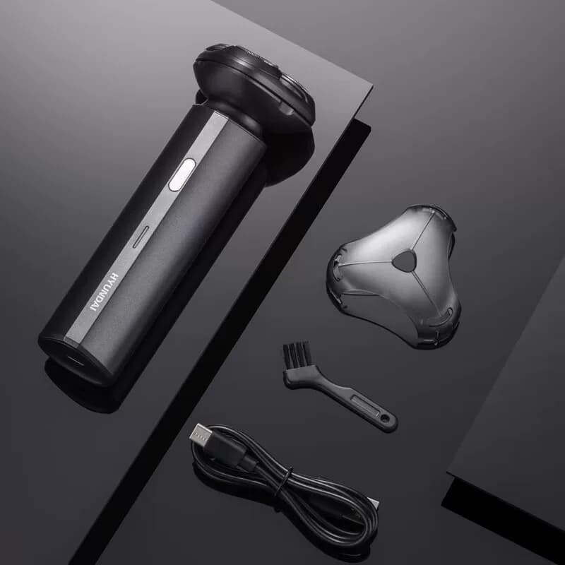 HYUNDAI-男士电动三头浮动式剃须刀刮胡刀全身水洗YS810