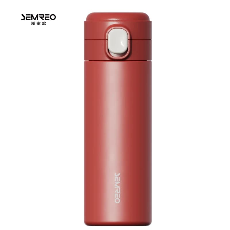 斯密欧 SEMREO艾玛弹跳保温杯子 MR115-450红色450ml